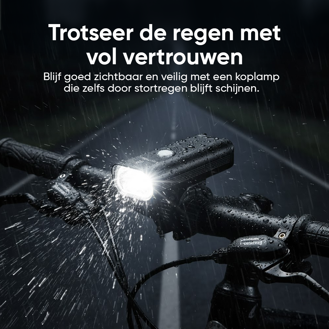 LumenRides Max Drive Voorlicht voor de Fiets